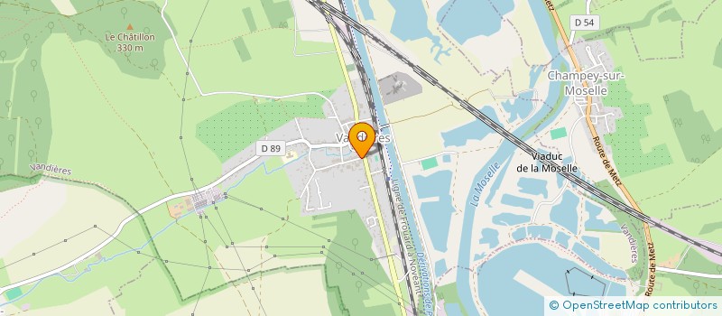 localisation de l'entreprise MADAME JENNIFER LAPOINTE  VANDIERES