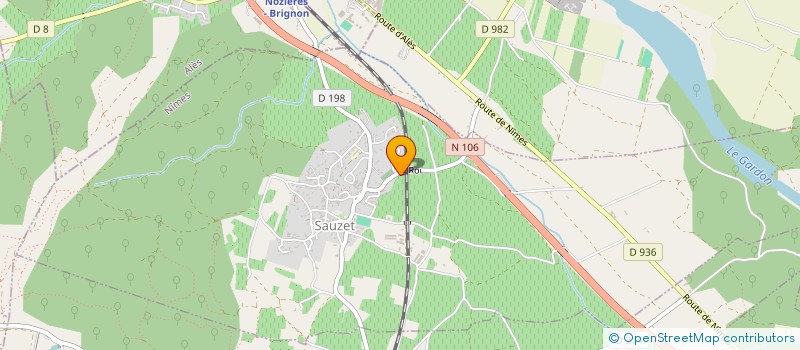 localisation de l'entreprise MADAME JENNIFER LARGUIER  VEZENOBRES