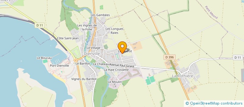 localisation de l'entreprise MADAME JENNIFER LARTILLIER  DIENVILLE