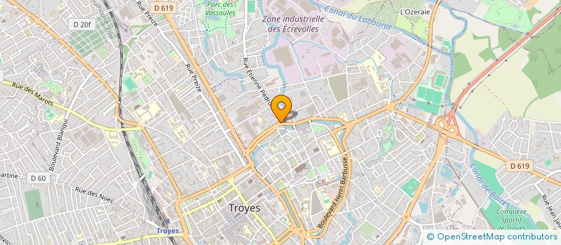 localisation de l'entreprise MADAME JENNIFER LATCHAUMY  TROYES