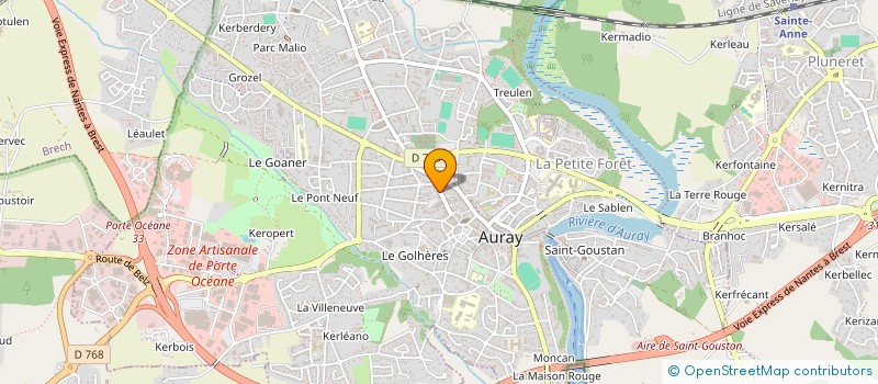 localisation de l'entreprise MADAME JENNIFER LAURENT  PLOEMEL