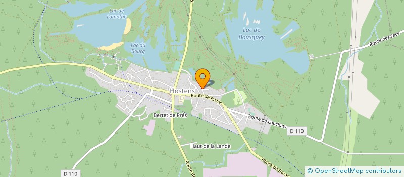 localisation de l'entreprise MADAME JENNIFER LAUTERBACH  HOSTENS