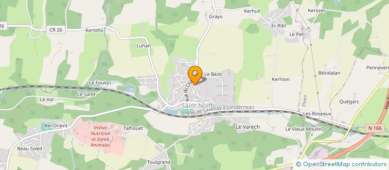 localisation de l'entreprise MADAME JENNIFER LE BOUQUIN  SAINT-NOLFF