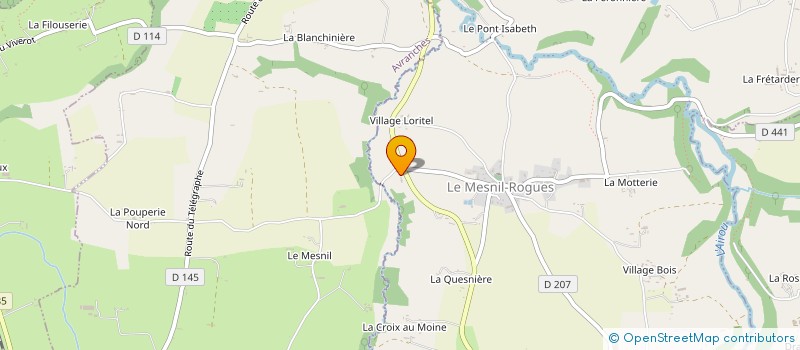 localisation de l'entreprise MADAME JENNIFER LE DALLOUR  GAVRAY-SUR-SIENNE