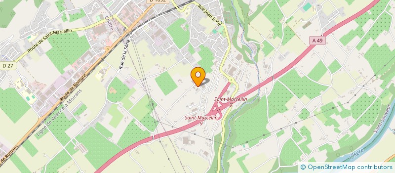 localisation de l'entreprise MADAME JENNIFER LE FAUCHEUR  SAINT-MARCELLIN