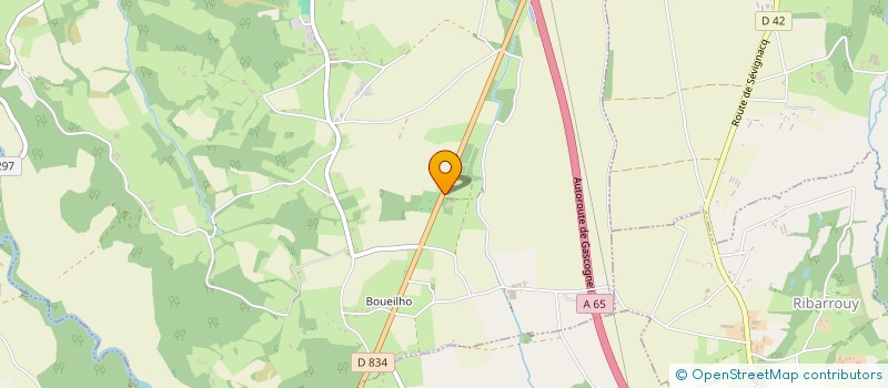 localisation de l'entreprise MADAME JENNIFER LE GUEN  BOUEILH-BOUEILHO-LASQUE