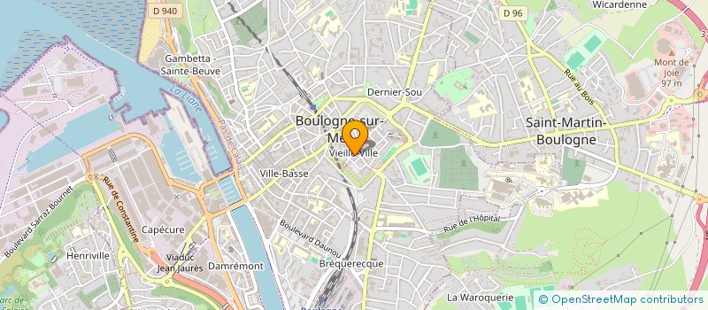 localisation de l'entreprise MADAME JENNIFER LECERF à BOULOGNE-SUR-MER