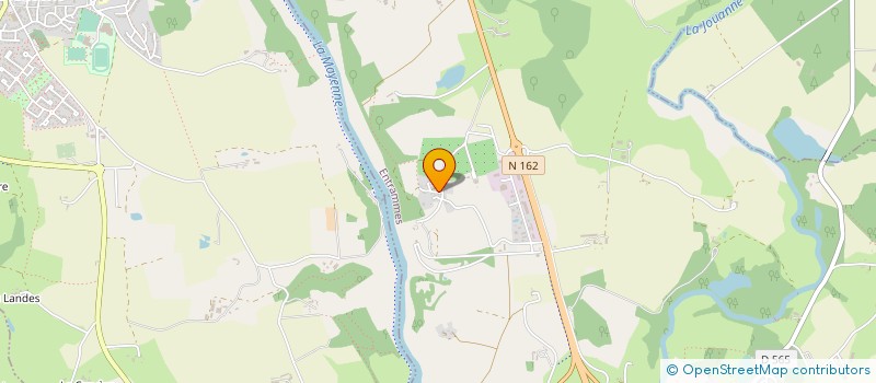 localisation de l'entreprise MADAME JENNIFER LEFEBVRE  SAINT-COULOMB