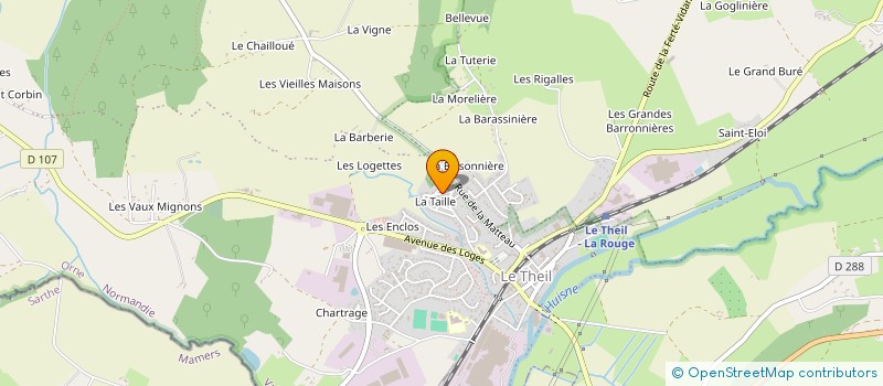 localisation de l'entreprise MADAME JENNIFER LEFEVRE à VAL-AU-PERCHE