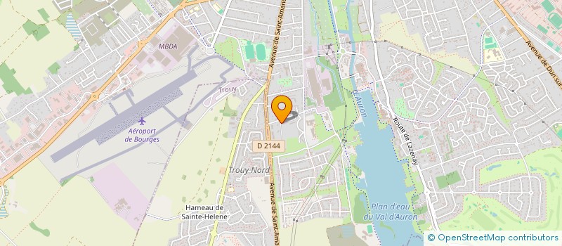 localisation de l'entreprise MADAME JENNIFER LEGUAY  BOURGES