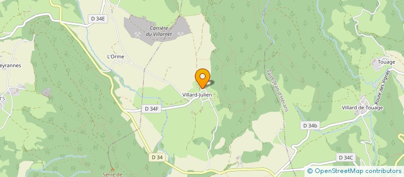 localisation de l'entreprise MADAME JENNIFER LEMOINE  CHATEL-EN-TRIEVES