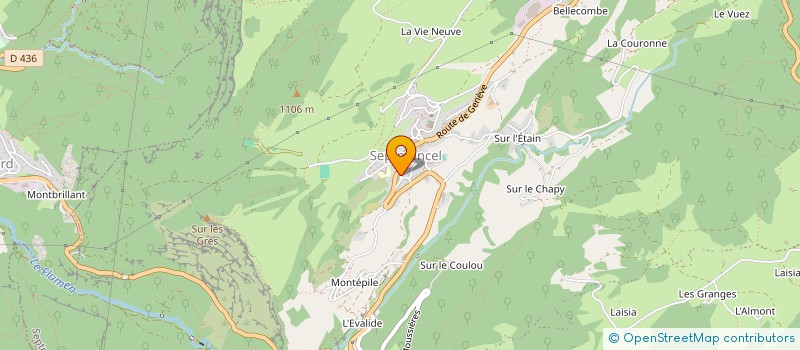 localisation de l'entreprise MADAME JENNIFER LENFANT  SEPTMONCEL LES MOLUNES