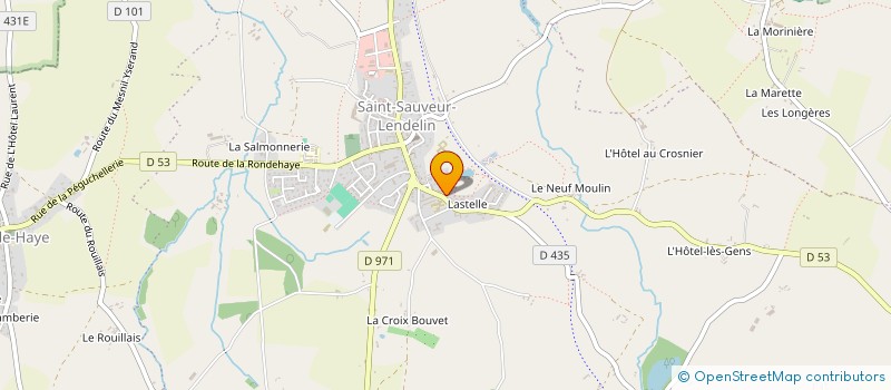 localisation de l'entreprise MADAME JENNIFER LENOURRY  SAINT-SAUVEUR-VILLAGES