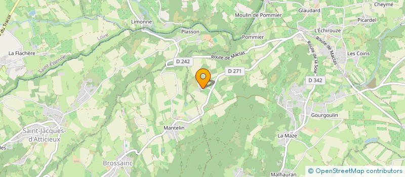 localisation de l'entreprise MADAME JENNIFER LEON  VINZIEUX