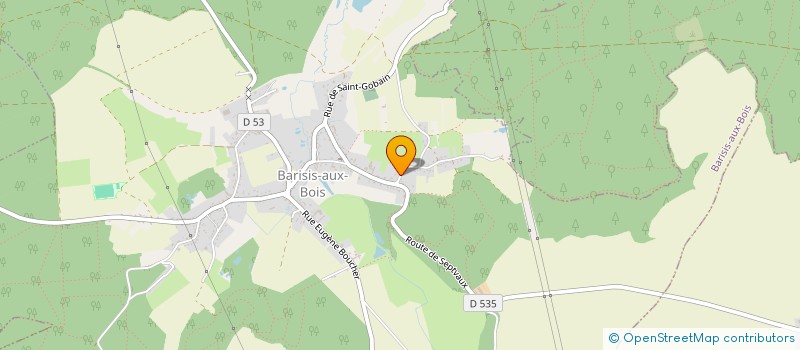 localisation de l'entreprise MADAME JENNIFER LEPAGE à BARISIS-AUX-BOIS