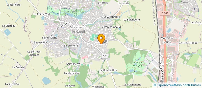 localisation de l'entreprise MADAME JENNIFER LEPANT  MOUILLERON-LE-CAPTIF
