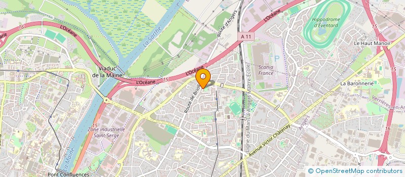 localisation de l'entreprise MADAME JENNIFER LIENARD  ANGERS