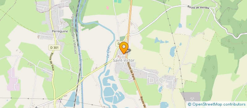 localisation de l'entreprise MADAME JENNIFER LOPES  SAINT-VICTOR