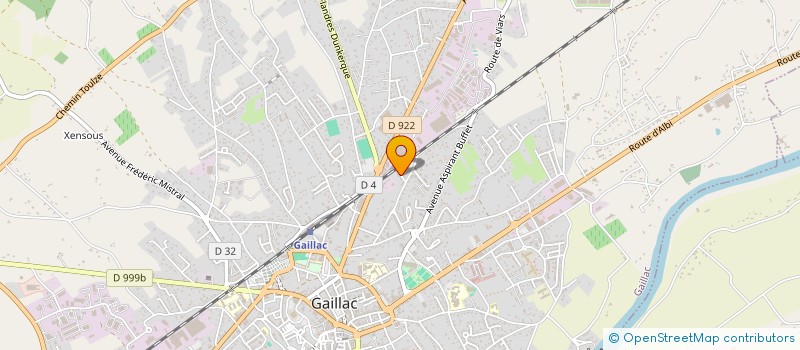 localisation de l'entreprise MADAME JENNIFER LOQUETTE  GAILLAC