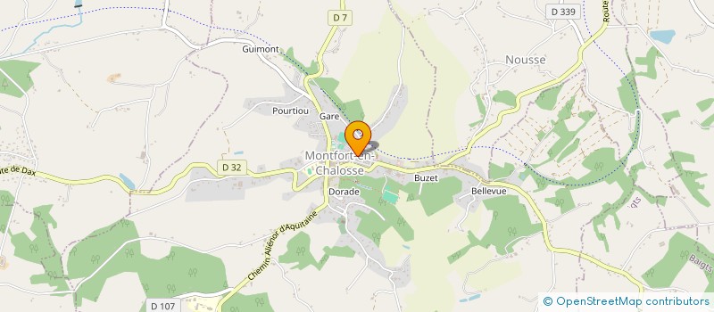 localisation de l'entreprise MADAME JENNIFER LOUET  MONTFORT-EN-CHALOSSE