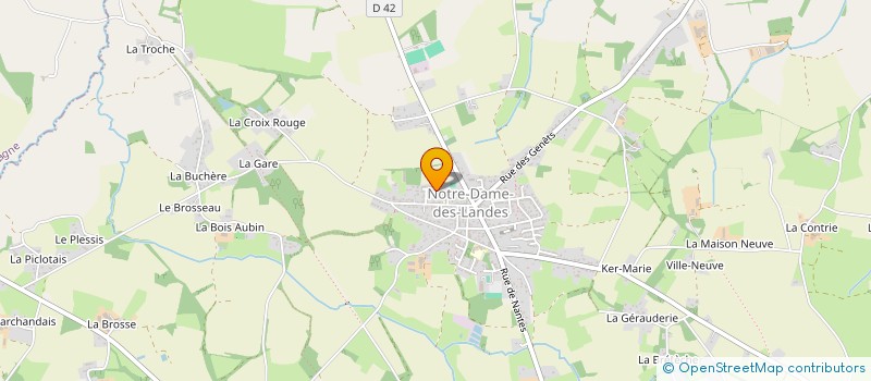 localisation de l'entreprise MADAME JENNIFER LOY  NOTRE-DAME-DES-LANDES