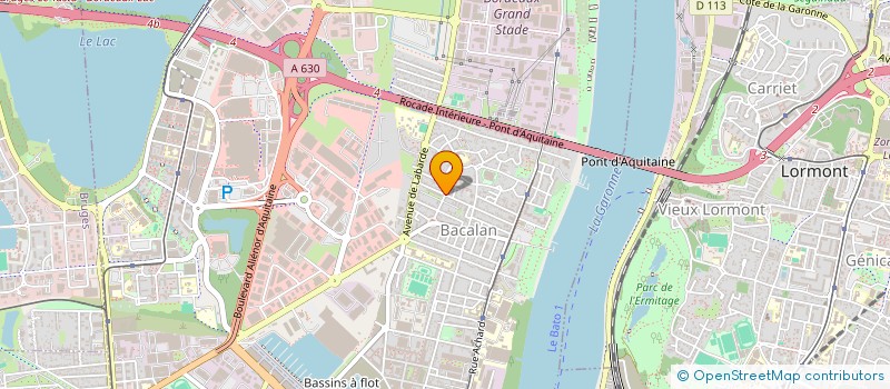 localisation de l'entreprise MADAME JENNIFER LUBAKI  BORDEAUX