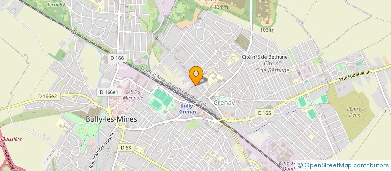 localisation de l'entreprise MADAME JENNIFER MAILLARD  GRENAY