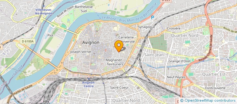 localisation de l'entreprise MADAME JENNIFER MAIOLINO  AVIGNON