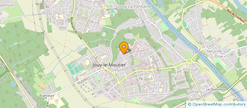 localisation de l'entreprise MADAME JENNIFER MALUMBA-BATUASA  JOUY-LE-MOUTIER