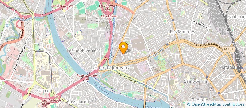 localisation de l'entreprise MADAME JENNIFER MAMOU à TOULOUSE
