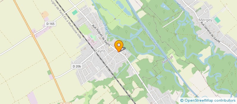 localisation de l'entreprise MADAME JENNIFER MANGIN  PAYNS