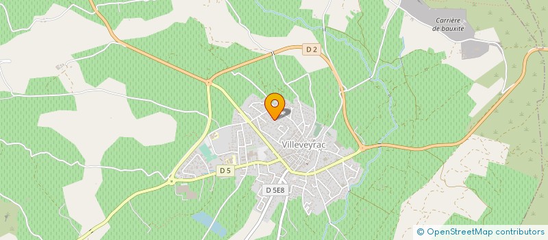 localisation de l'entreprise MADAME JENNIFER MANGUET à VILLEVEYRAC