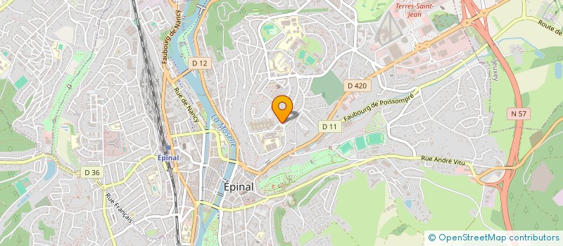 localisation de l'entreprise MADAME JENNIFER MANINS à EPINAL