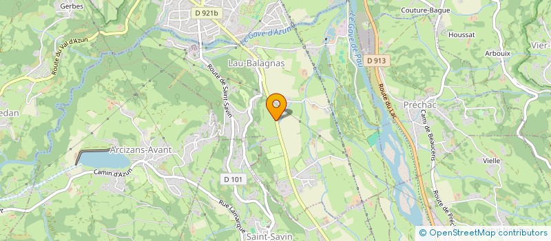 localisation de l'entreprise MADAME JENNIFER MARCIENNE  LAU-BALAGNAS