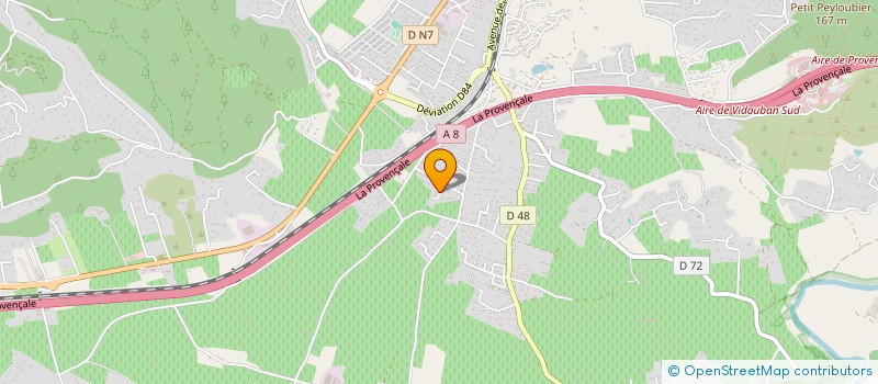 localisation de l'entreprise MADAME JENNIFER MARIE  VIDAUBAN