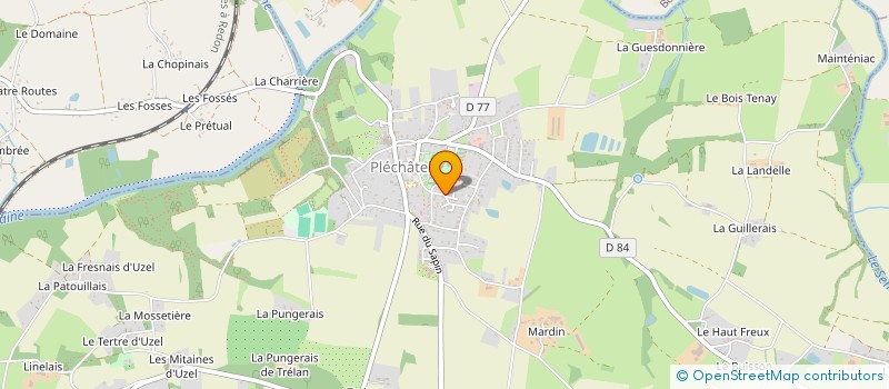 localisation de l'entreprise MADAME JENNIFER MARTIN  PLECHATEL