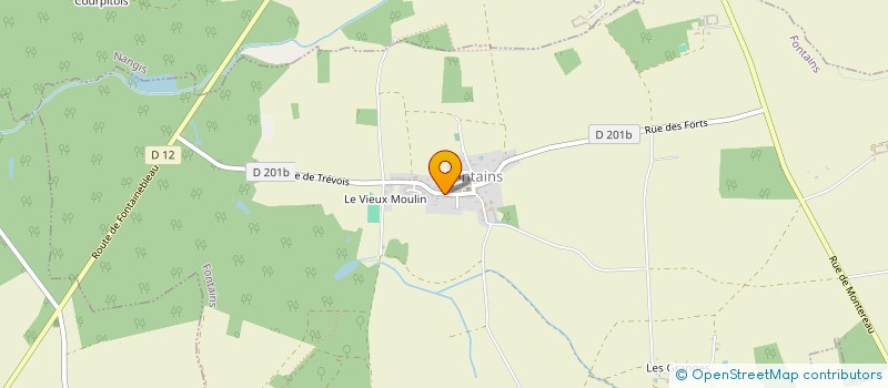 localisation de l'entreprise MADAME JENNIFER MARTIN  FONTAINS