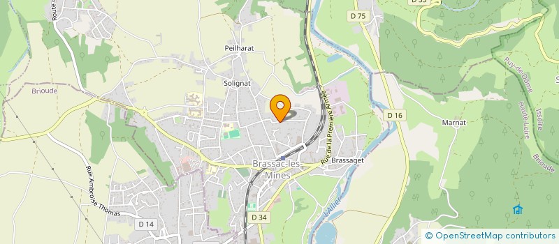 localisation de l'entreprise MADAME JENNIFER MARTINS  BRASSAC-LES-MINES