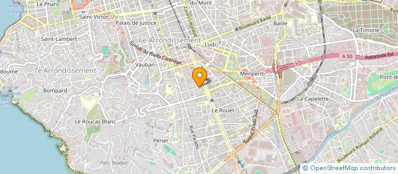 localisation de l'entreprise MADAME JENNIFER MBON à MARSEILLE
