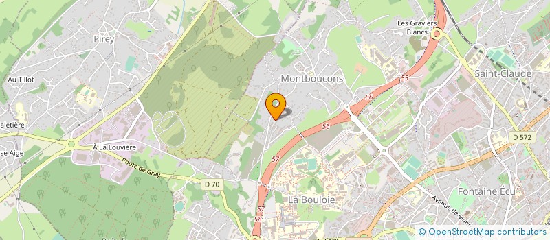 localisation de l'entreprise MADAME JENNIFER MEKKAOUI  BESANCON