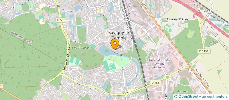 localisation de l'entreprise MADAME JENNIFER MERCIER - CUFF  SAINT-PAUL-LES-DAX