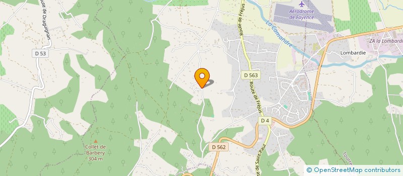 localisation de l'entreprise MADAME JENNIFER MILLERET  CAILLE