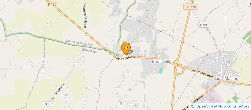 localisation de l'entreprise MADAME JENNIFER MOITIN  BOULLEVILLE