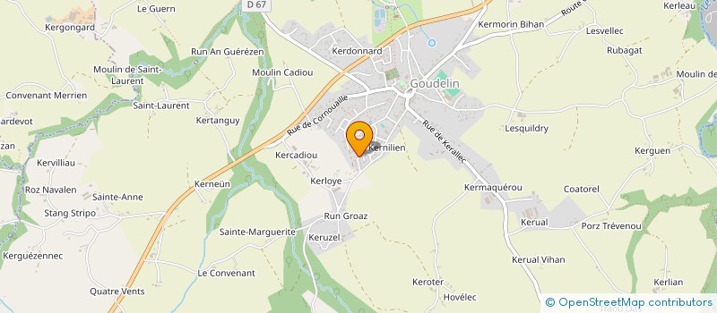 localisation de l'entreprise MADAME JENNIFER MORCET  GOUDELIN