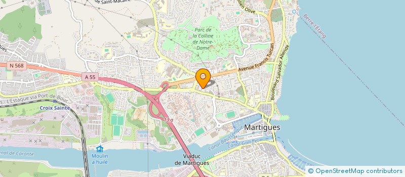 localisation de l'entreprise MADAME JENNIFER MORELLI à MARTIGUES