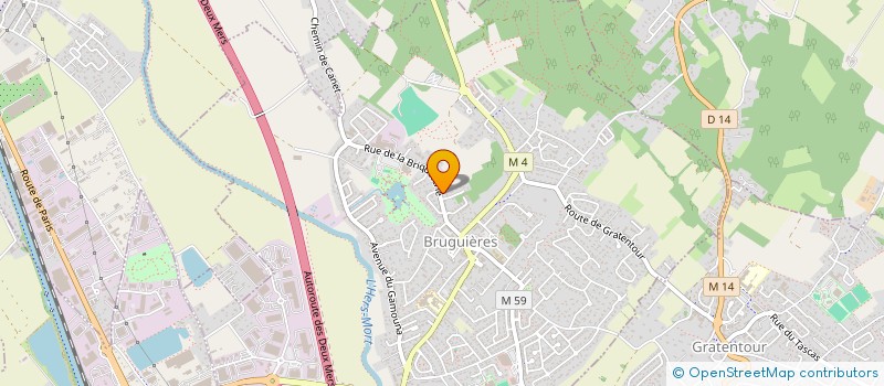 localisation de l'entreprise MADAME JENNIFER MOUIAL  BRUGUIERES