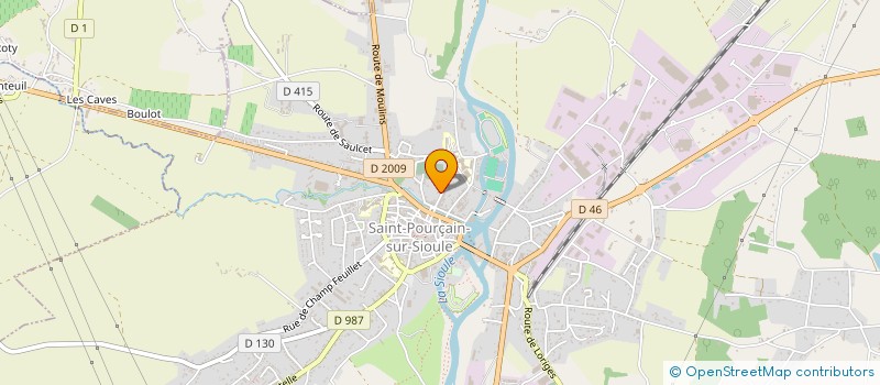 localisation de l'entreprise MADAME JENNIFER MOUSSIER à SAINT-POURCAIN-SUR-SIOULE