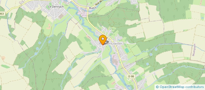 localisation de l'entreprise MADAME JENNIFER MULLER  ROPPENTZWILLER