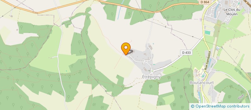 localisation de l'entreprise MADAME JENNIFER MURGUET  ETREPIGNY