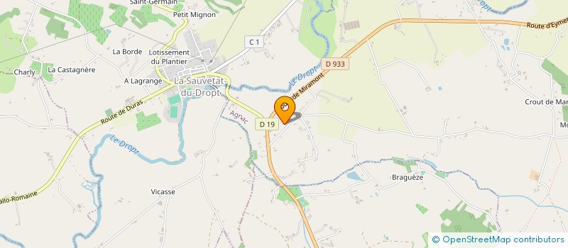 localisation de l'entreprise MADAME JENNIFER MURRAY  AGNAC